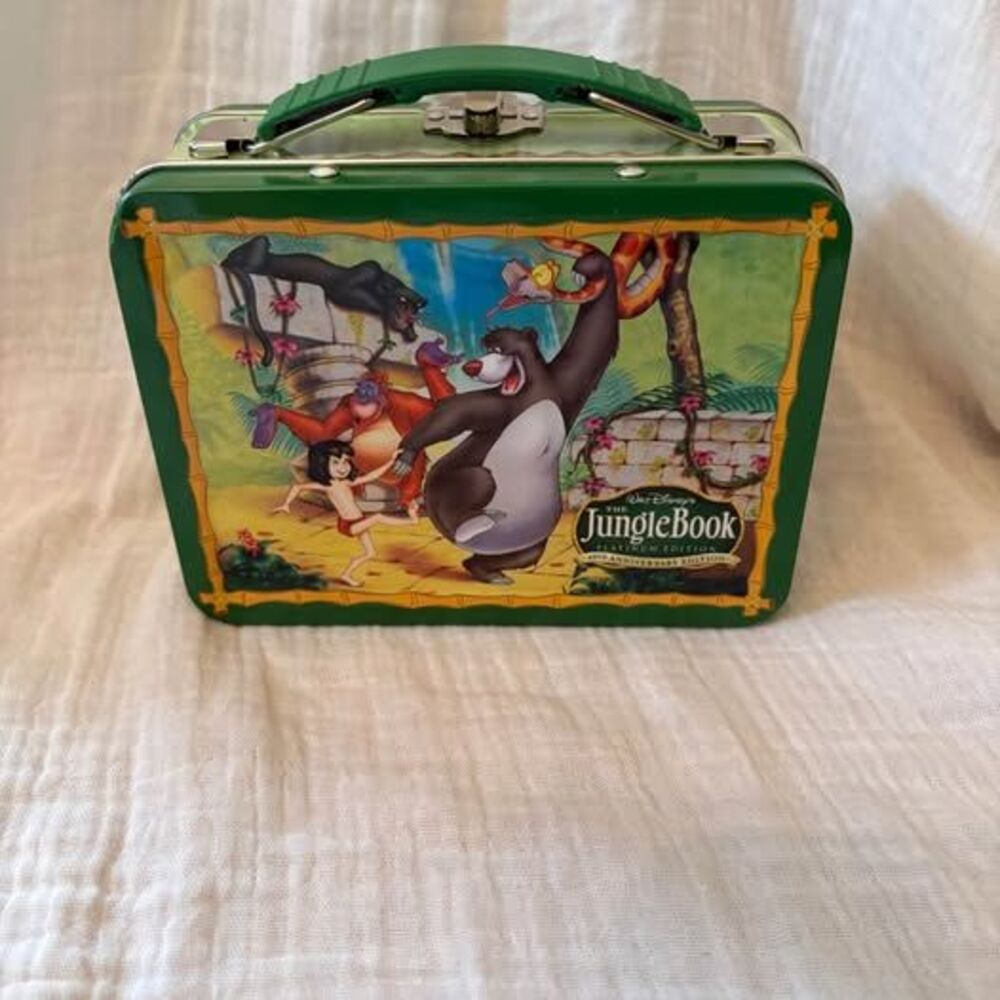 Disney Jungle book collectors anniversary edition mini tin lunchbox